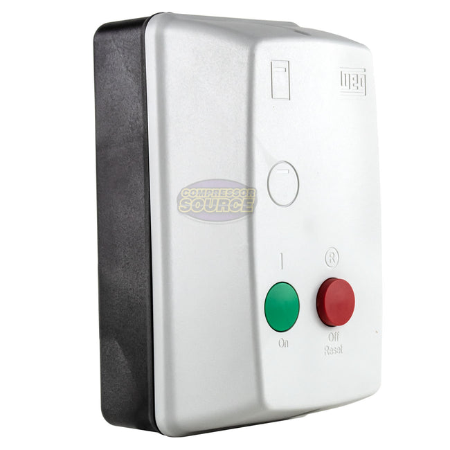 WEG 5 HP Single Phase Magnetic Starter w/ On/Off Switch NEMA 4X 208-240V 22-32 Amps