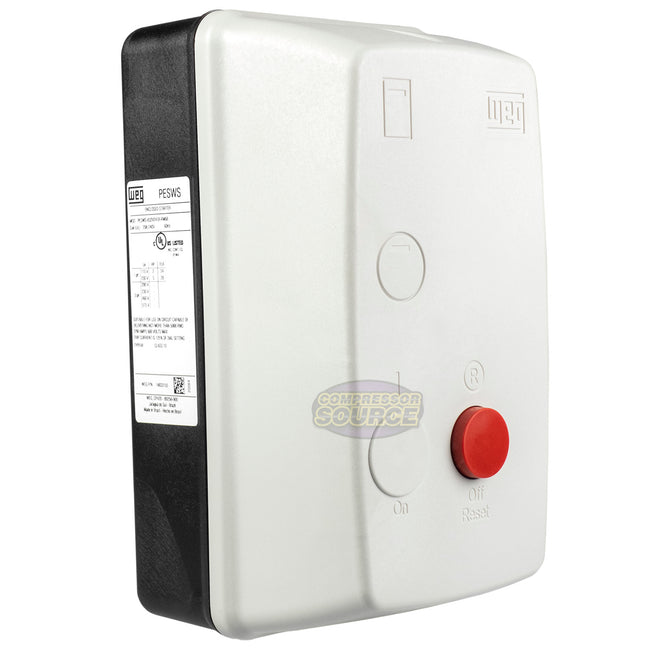WEG 5 HP Single Phase Magnetic Starter NEMA 4X 208-240V 22-32 Amps