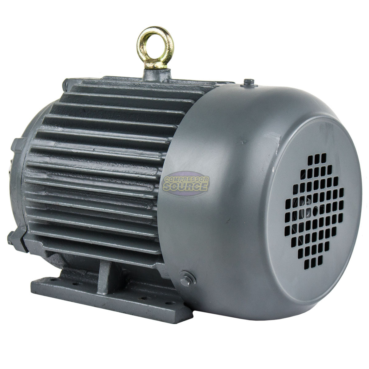 2 HP 3 Phase Electric Motor 1800 RPM 145T Frame TEFC 230/460V Premium Efficiency