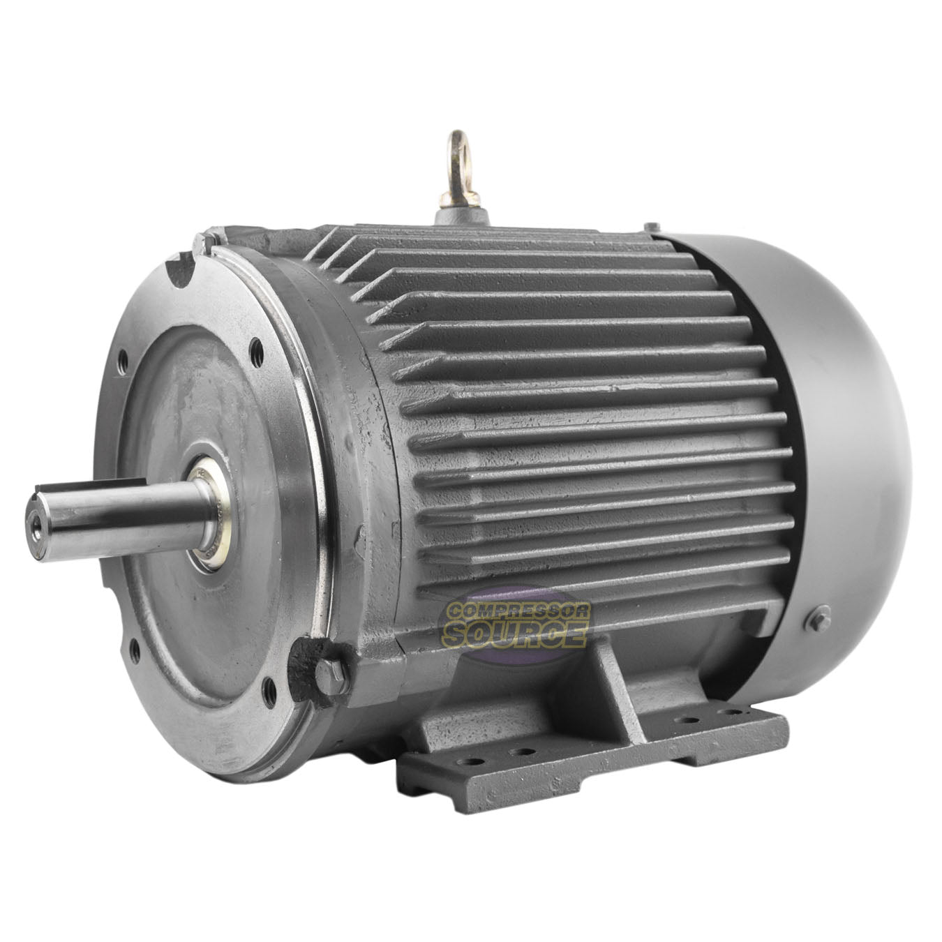 5 HP 3 Phase Electric Motor C-Face 1800 RPM 184TC TEFC 230/460 Volt Severe Duty