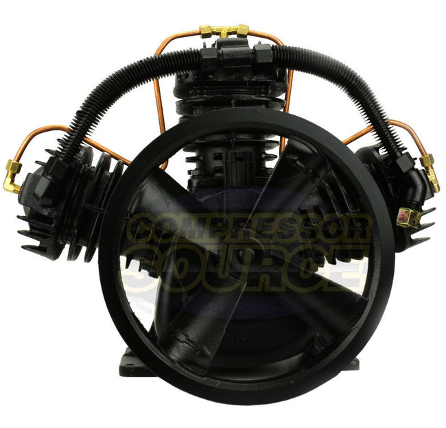 Puma 5 HP Single Stage 3-Cylinder 22 SCFM Air Compressor Pump PUK-65