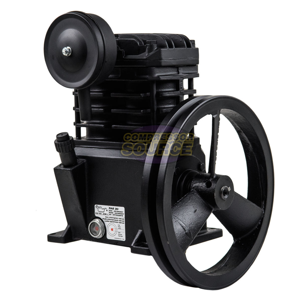 2HP Replacement Air Compressor Pump for Speedaire 4B222E 4B233C 4B232B Cast Iron