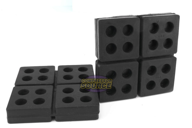 Set of 2 Industrial Anti Vibration Pad 4" x 4" x 3/4" Thick R44