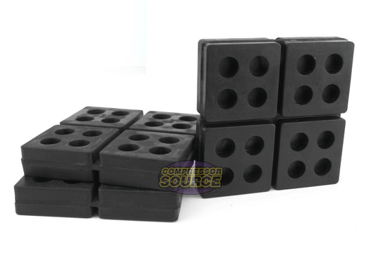 Set of 3 Industrial Anti Vibration Pads 4" x 4" x 3/4" Thick R44