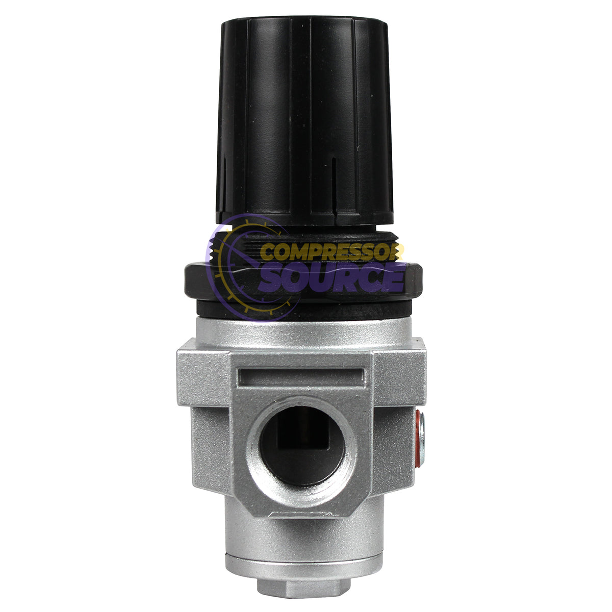 1/2" Compressed Air Pressure Regulator with Gauge and Wall Mount R504N