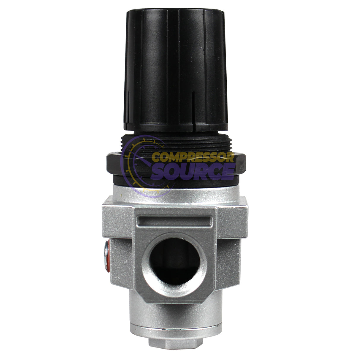 1/2" Compressed Air Pressure Regulator with Gauge and Wall Mount R504N