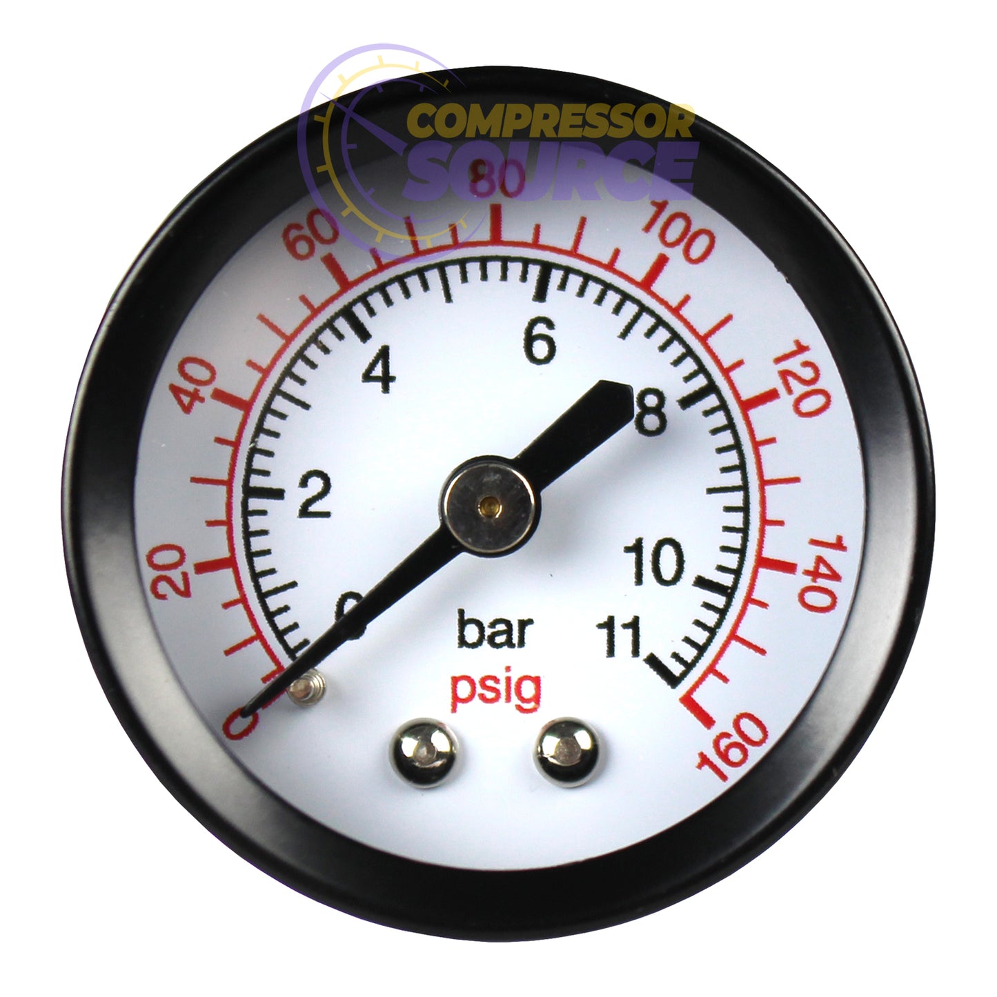 1/2" Compressor In Line Compressed Air Industrial Regulator Heavy Duty with Gauge R804N