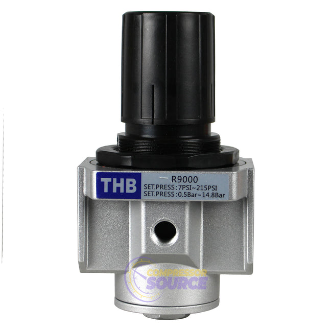 3/4" NPT Heavy Duty High Flow Compressed Air Pressure Regulator 162 CFM R906N