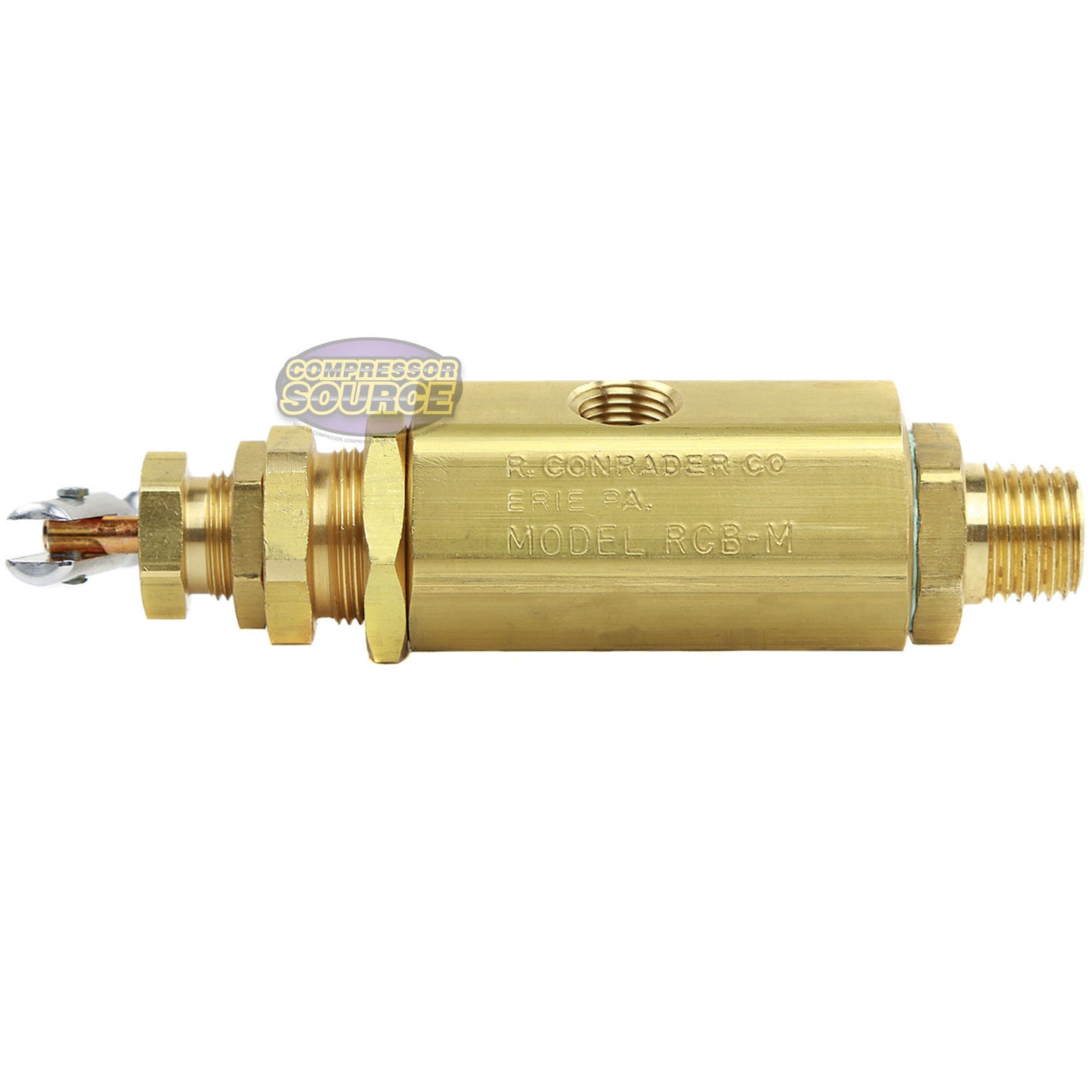 Air Compressor Unloader Control Pilot Valve 115-130 PSI Brass New