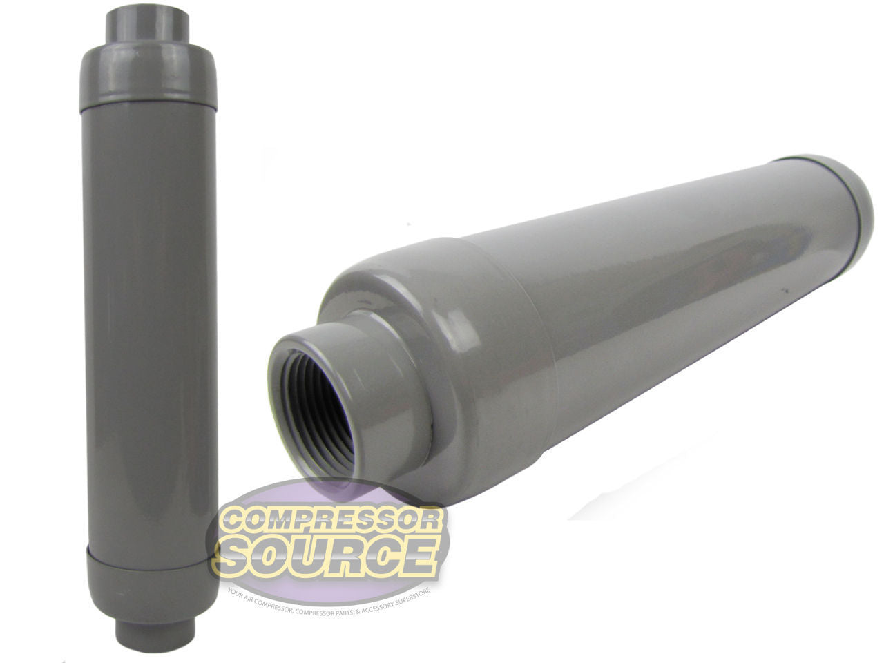 1" Female NPT Air Compressor Silencer / Muffler Solberg SLCR-100