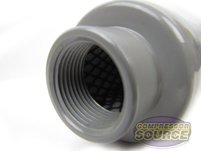Solberg Air Compressor 1.5" Filter Silencer Muffler Quiet Intake Head SLCR150