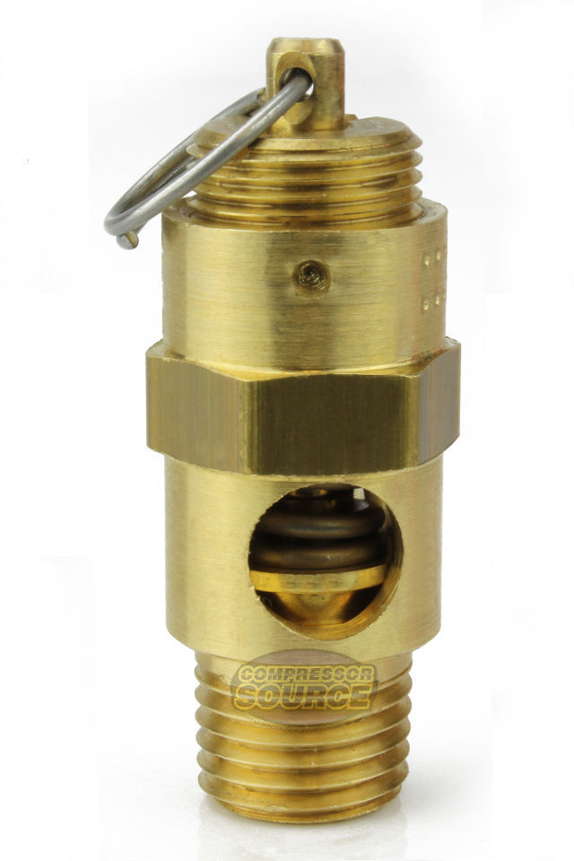 450 PSI 1/4" Male NPT Air Compressor Pressure Relief Safety Pop Off Valve