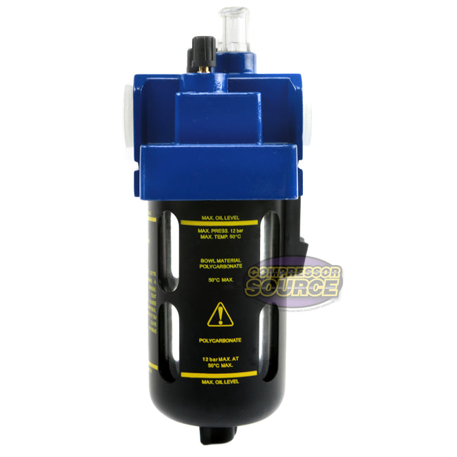 Prevost 1/2" Compressed Air In-Line Oiler Lubricator Inline Oil Lubrication TL203