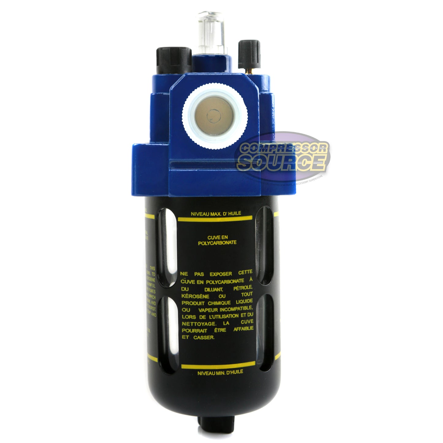 Prevost 1/2" Compressed Air In-Line Oiler / Lubricator Inline Oil Lubrication