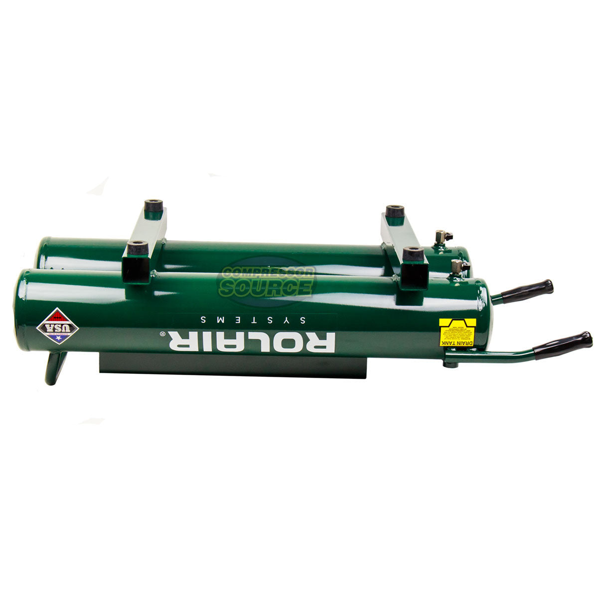 Rolair Replacement Air Tank 9 Gallon Double Tank Wheelbarrow Style