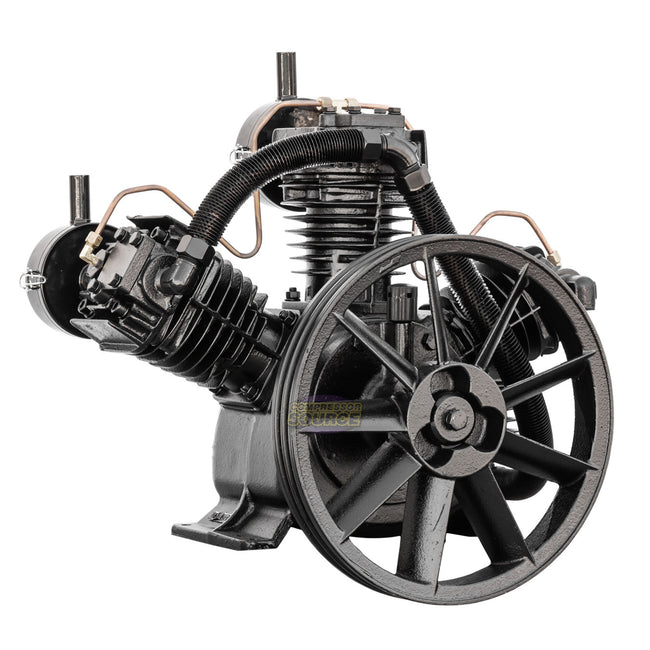 Puma 5 - 7.5 HP Two Stage 3-Cylinder 26.5 CFM 175 PSI Air Compressor Pump TUK-50
