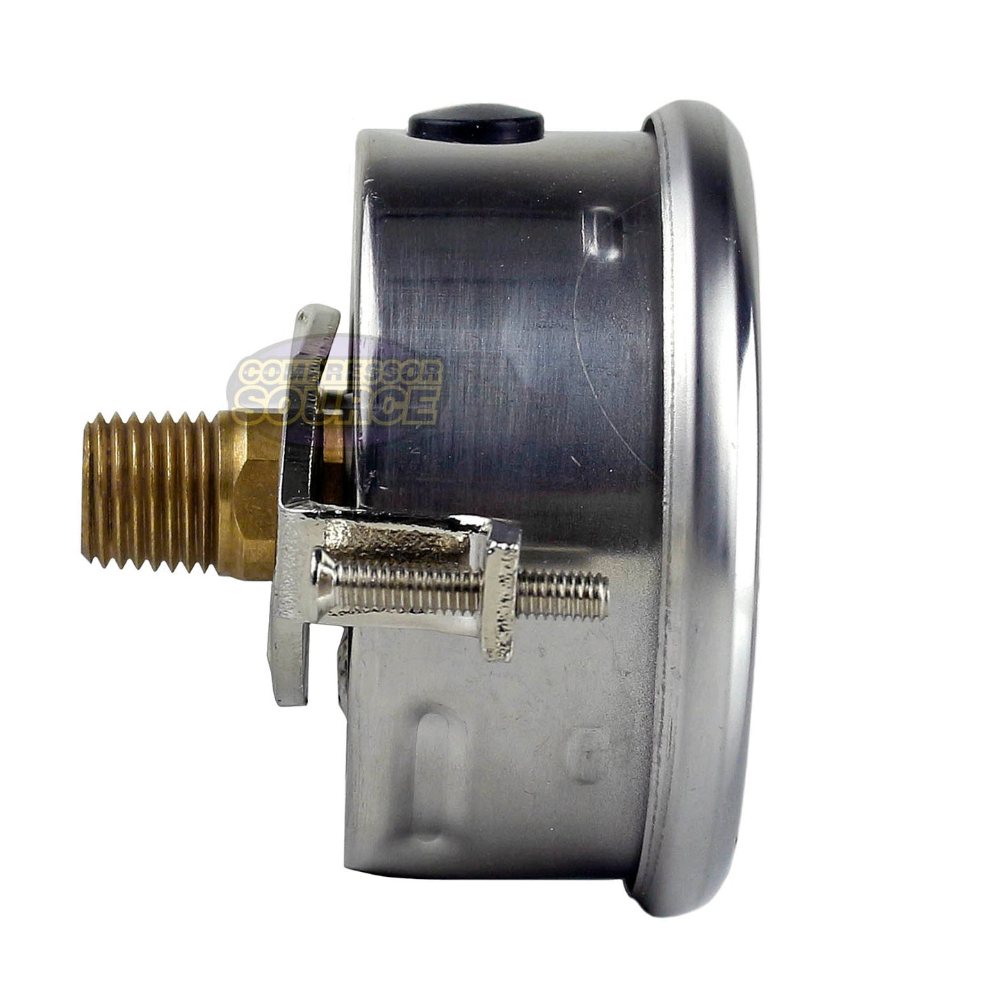 1/4" NPT Pressure Gauge Mounting Bracket with 2.5" Liquid Gauge 3000 PSI Max 202L-254P