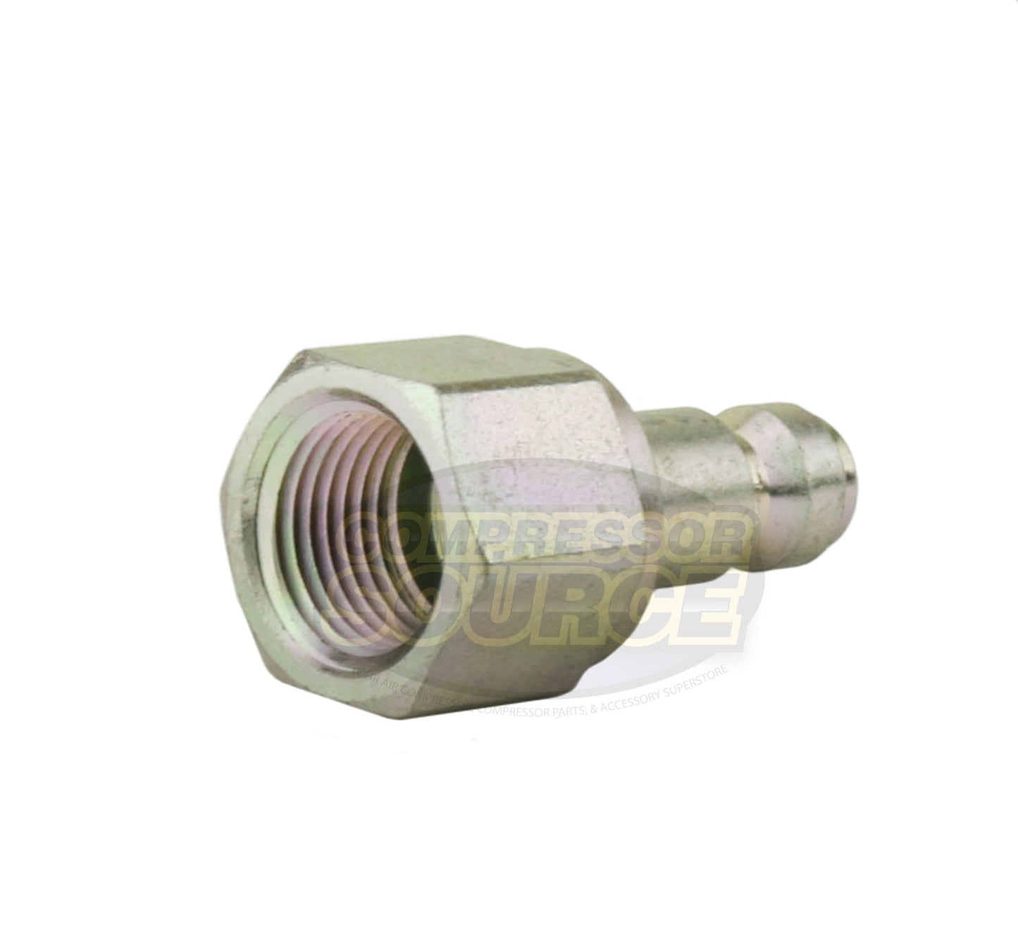 Prevost 3/8" Female NPT Truflate / Automotive Hardened Steel Coupler Plug