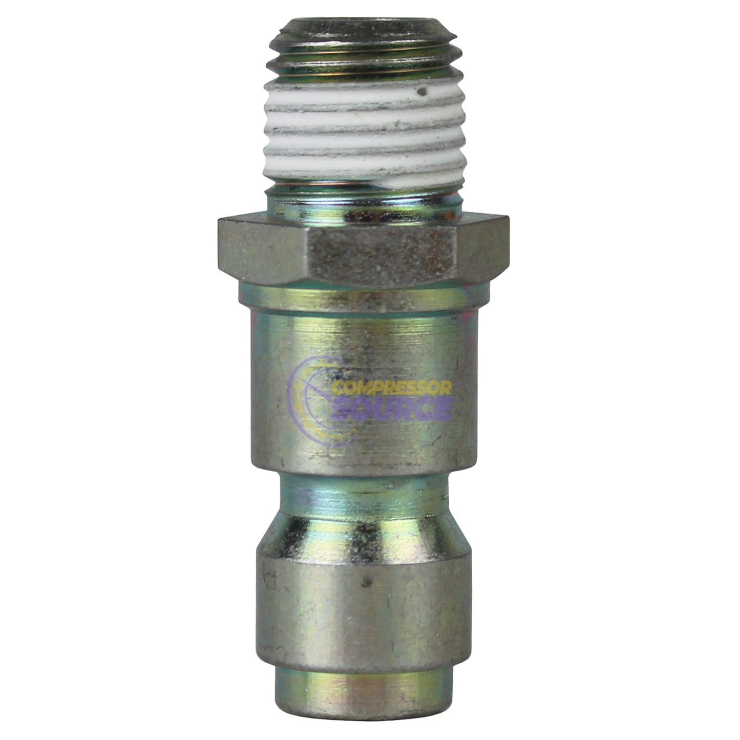 Prevost 1/4" Male NPT Plug Truflate Adaptor T Style Corrosion Proof URP086251 Pack of 10