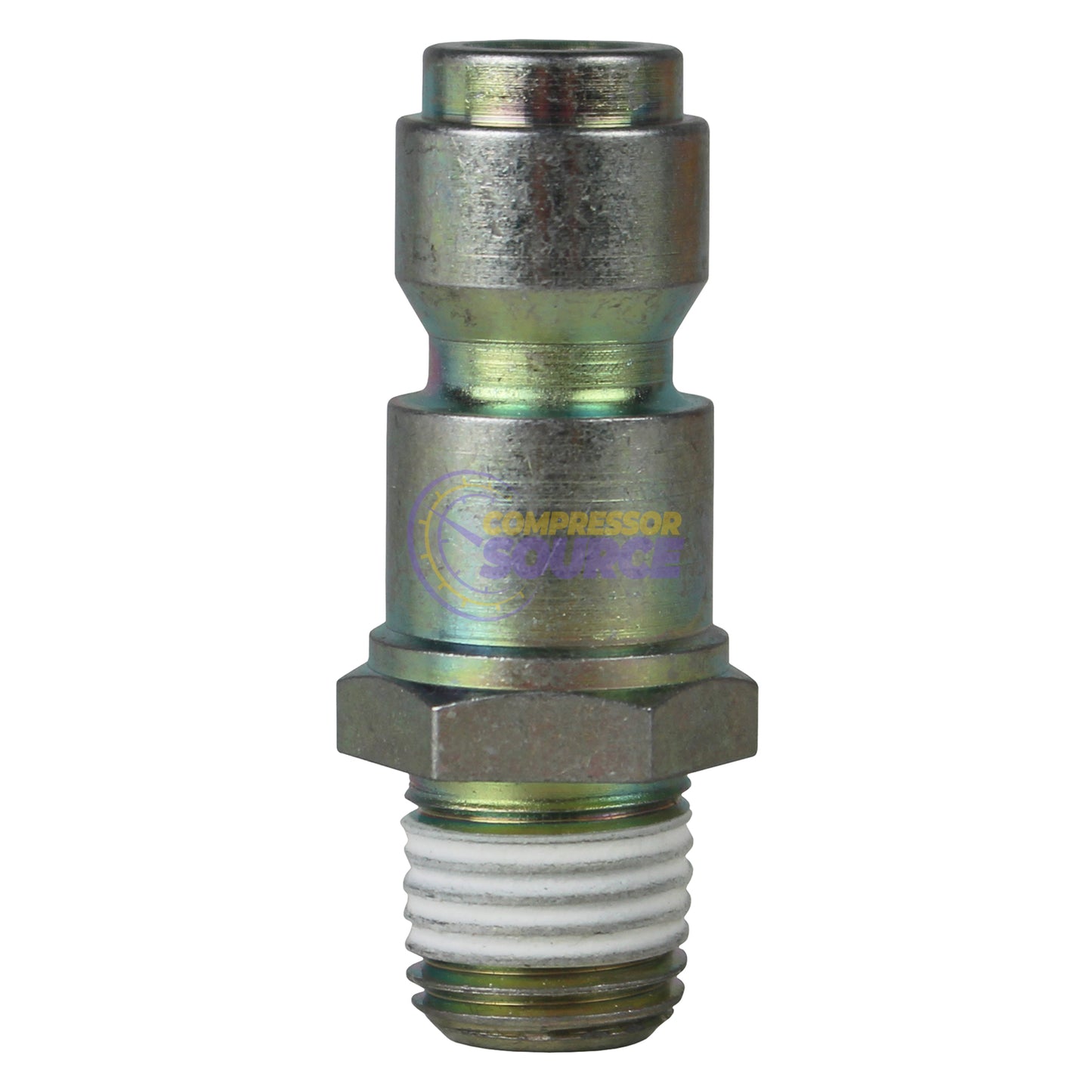 Prevost 1/4" Male NPT Plug Truflate Adaptor T Style Corrosion Proof URP086251 Pack of 10