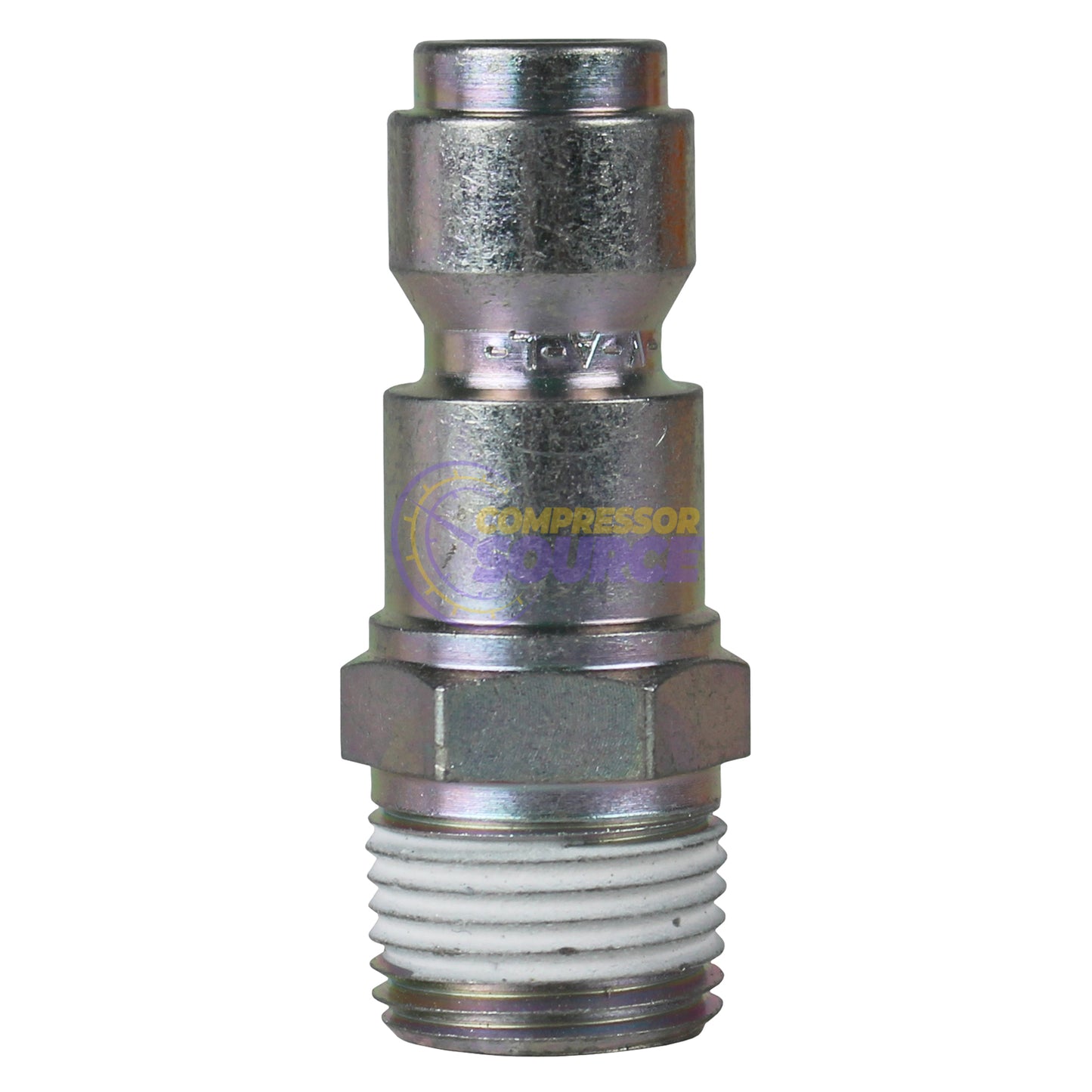 Prevost 3/8" Male NPT Plug Truflate Adaptor T Style Corrosion Proof URP086252 Pack of 10