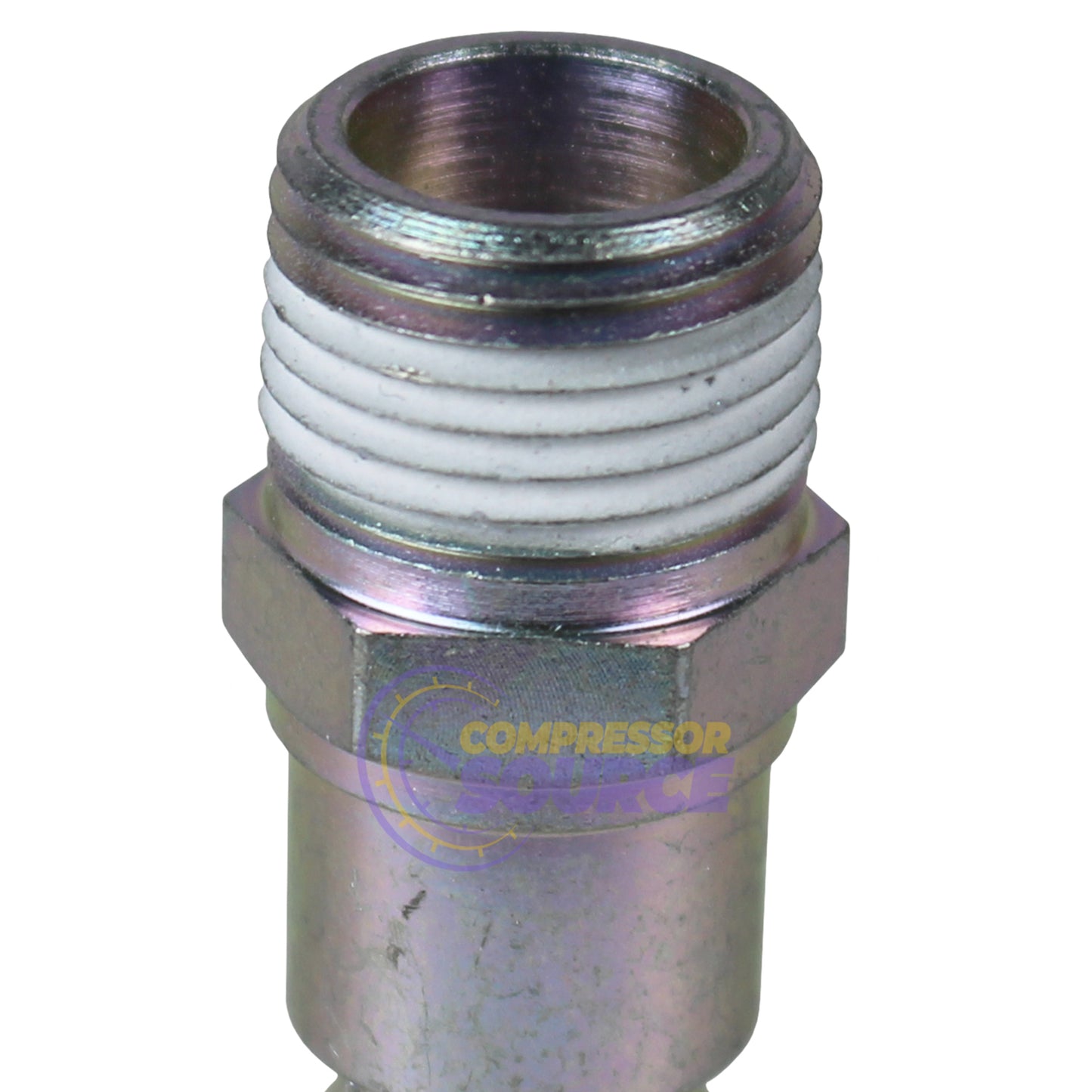 Prevost 3/8" Male NPT Plug Truflate Adaptor T Style Corrosion Proof URP086252 Pack of 10