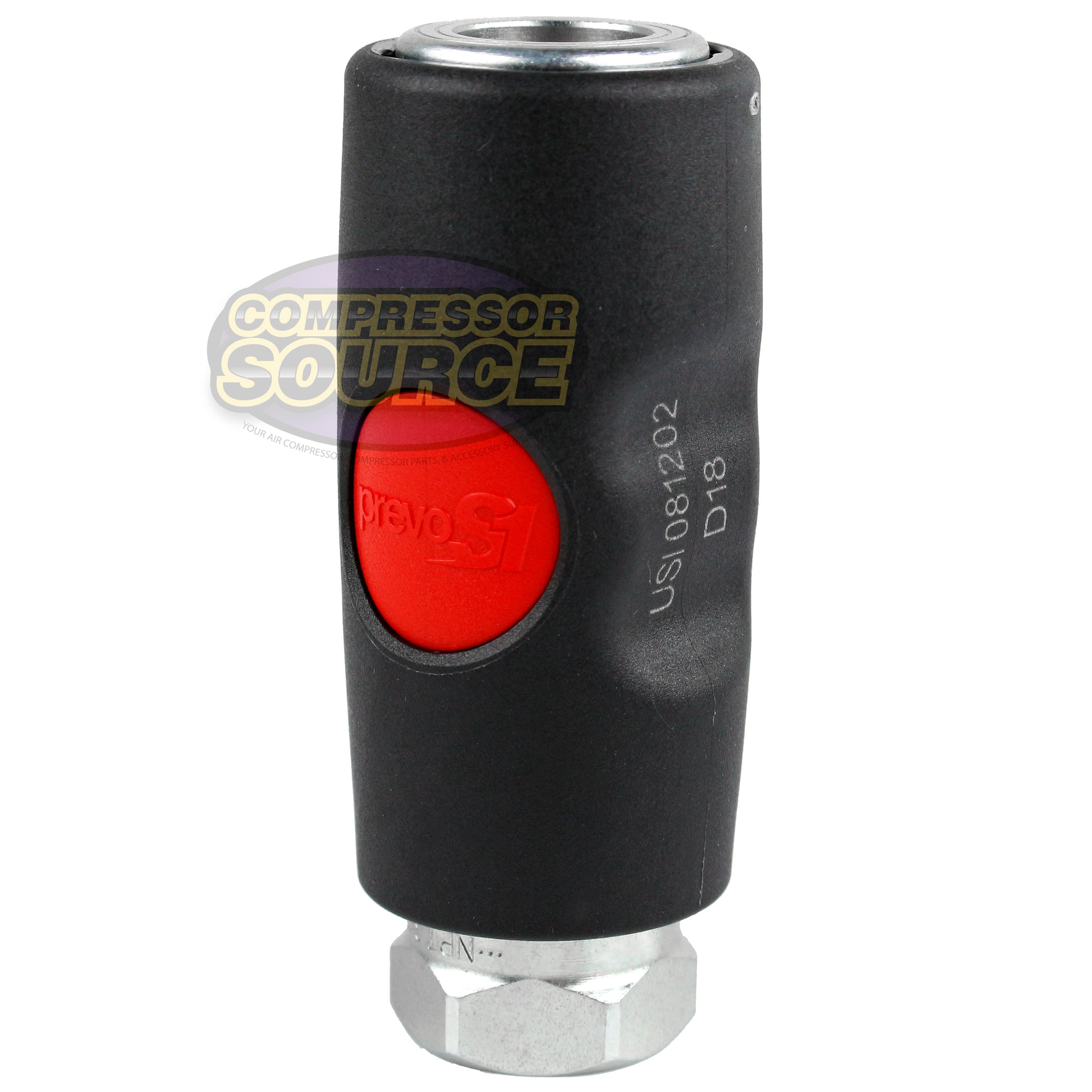 Prevost High Flow Safety Air Coupler ESI 071253 - Industrial Equipment Prevost High Flow Safety Air Coupler ESI 071253 - Industrial Equipment
