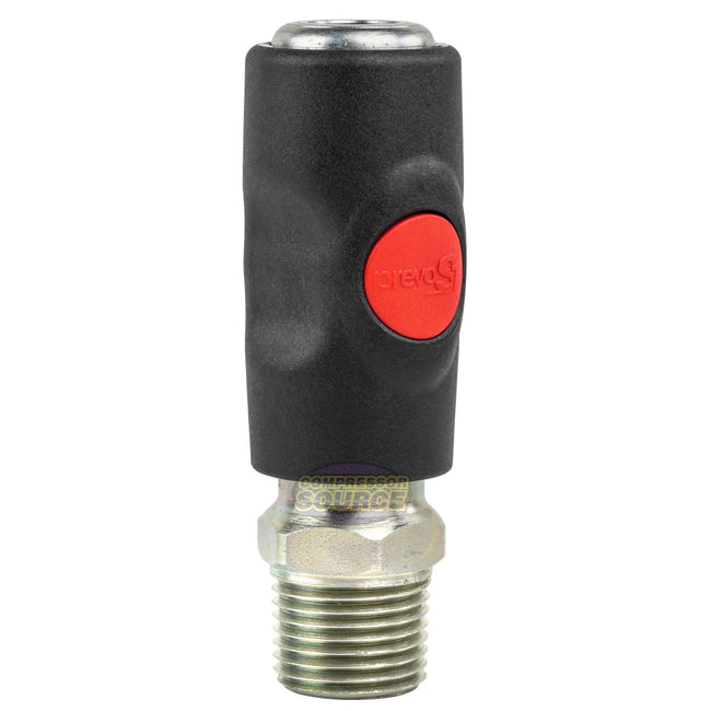 1/2" MNPT Prevost Truflate Automotive Style Safety Air Coupler USI061253