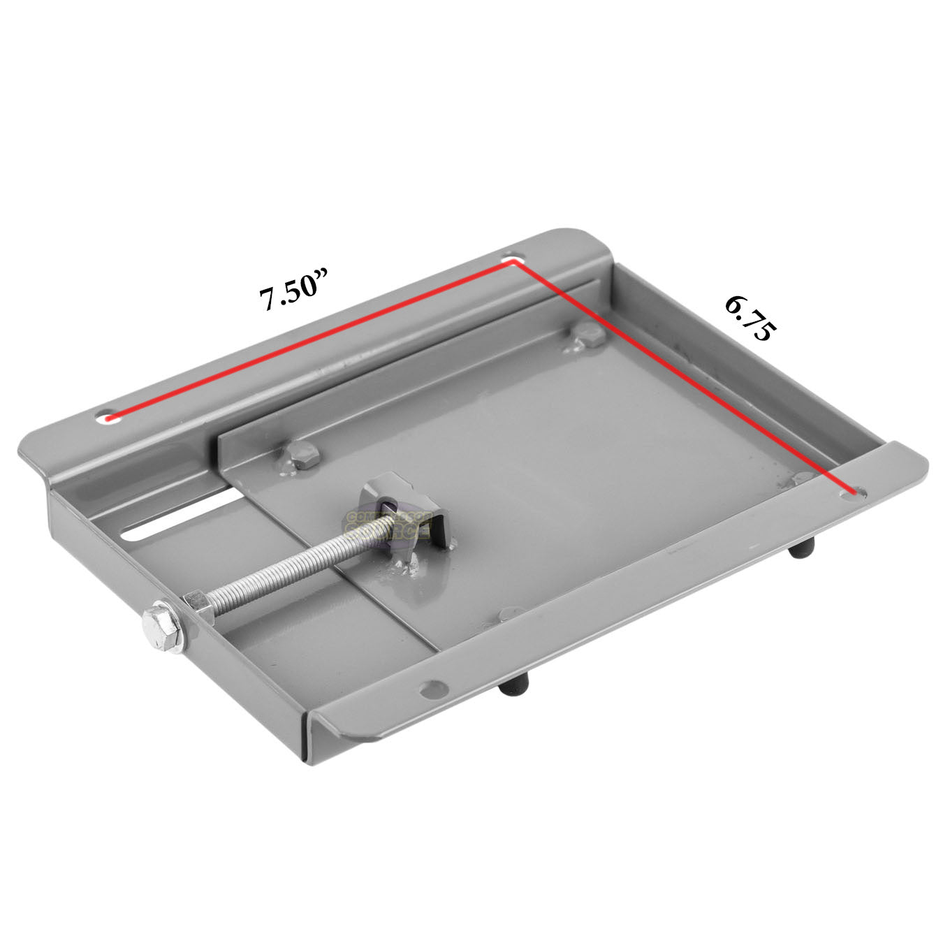 143T Frame Electric Motor Base Mount Adjustable Slide Plate