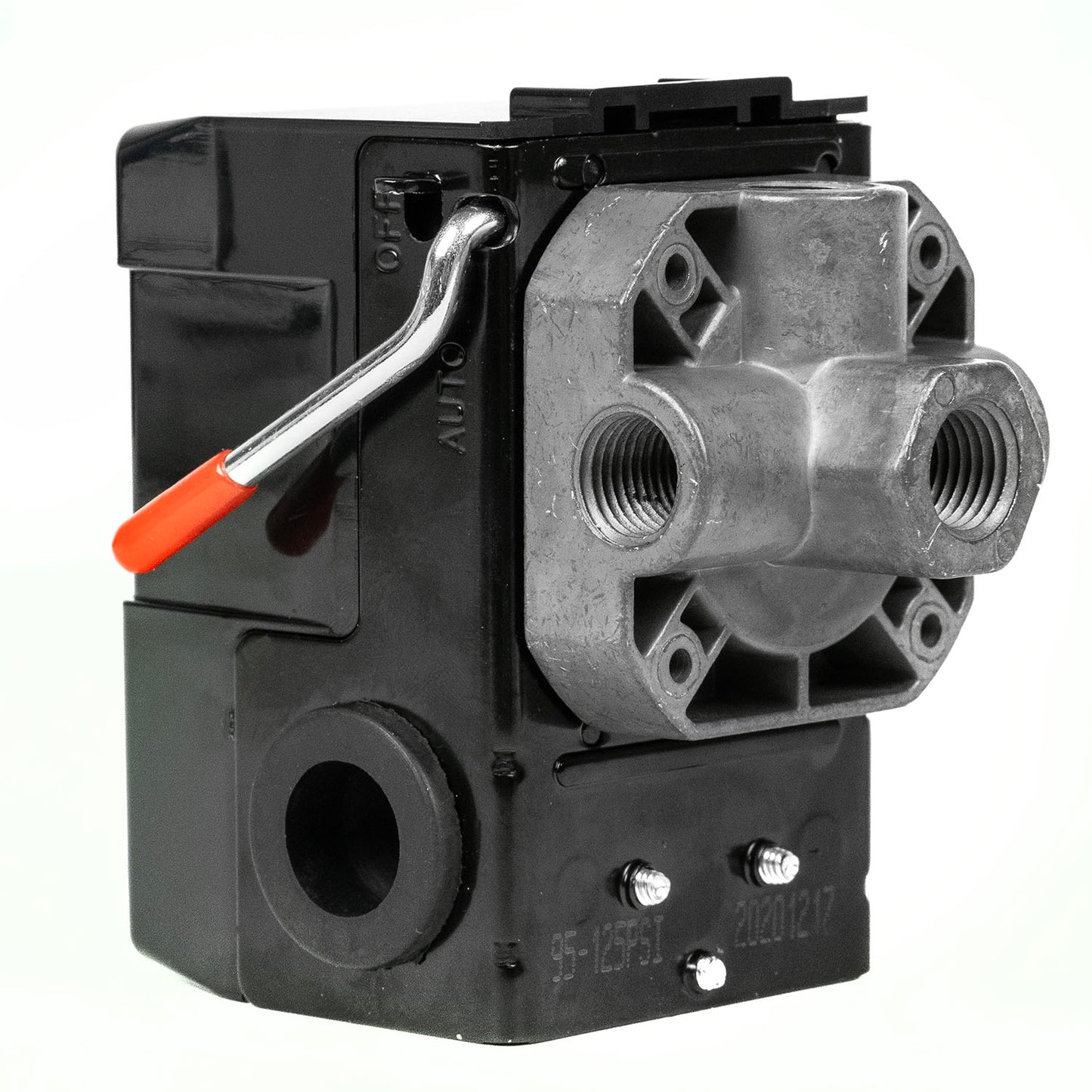 Four Port 115-150 PSI Air Compressor Pressure Switch Control 1/4" NPT 12 Amp