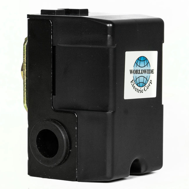 Single Port 95-125 PSI Air Compressor Pressure Switch Control 1/4" NPT 12 Amp