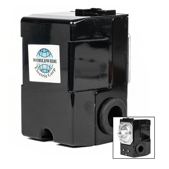 30-50 PSI Adjustable Pressure Switch Well Water Pump Control Valve 1/4" NPT