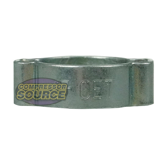 Midland Metal 19/32-Inch Solid Steel 2 Ear Air And Liquid Hose Clamp 1010022