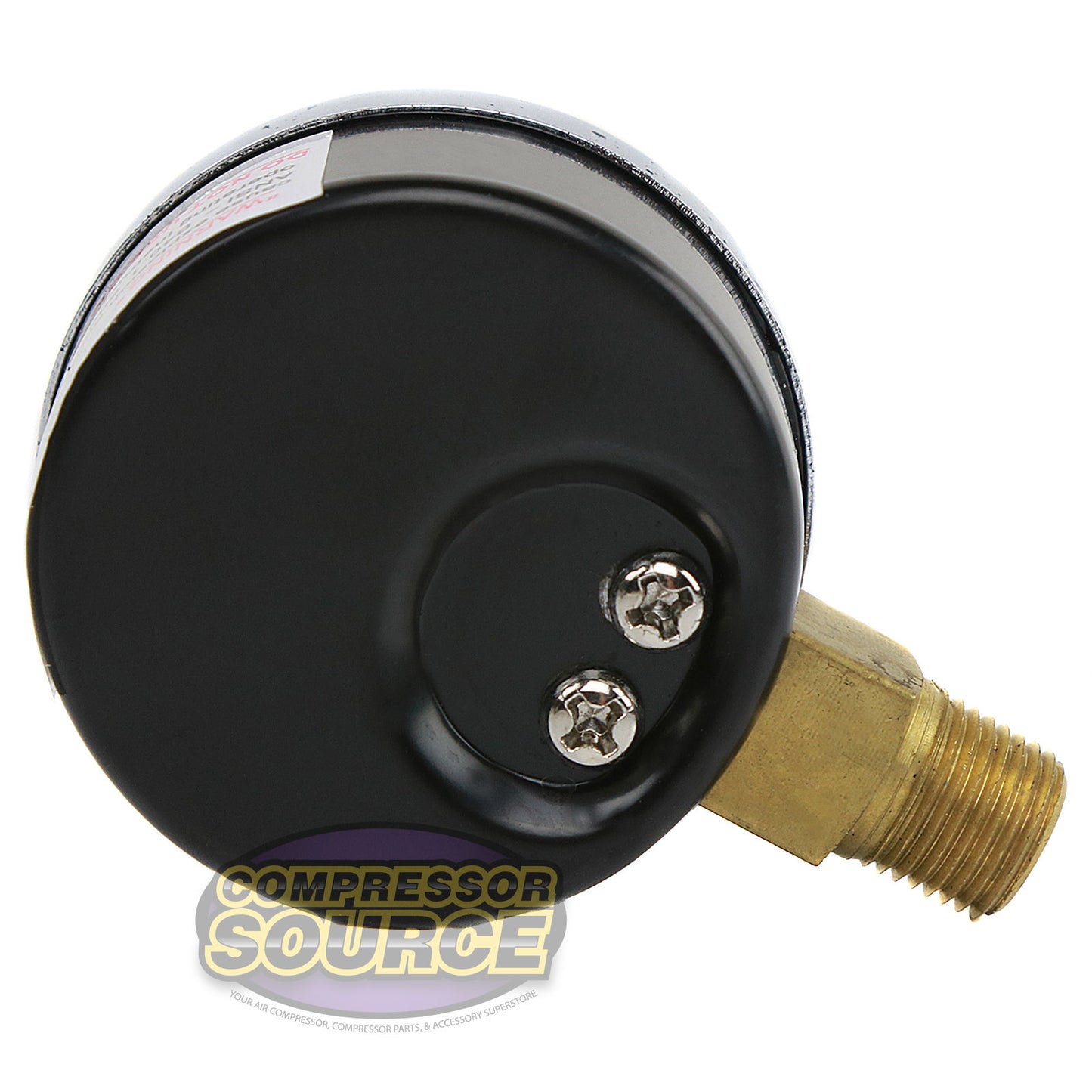 1/8" NPT 0-15 PSI Air Pressure Gauge Lower Side Mount With 1.5" Face