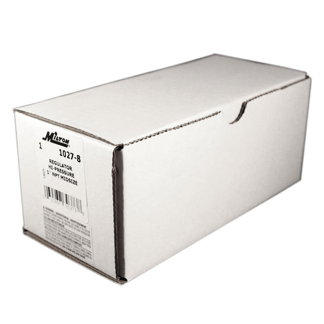 Milton 1" NPT High-Pressure Regulator Aluminum Die-Cast Body 250 PSI 1027-8