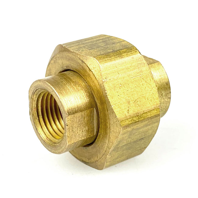 Brass 1/8" Union Fitting 2pc. 104A