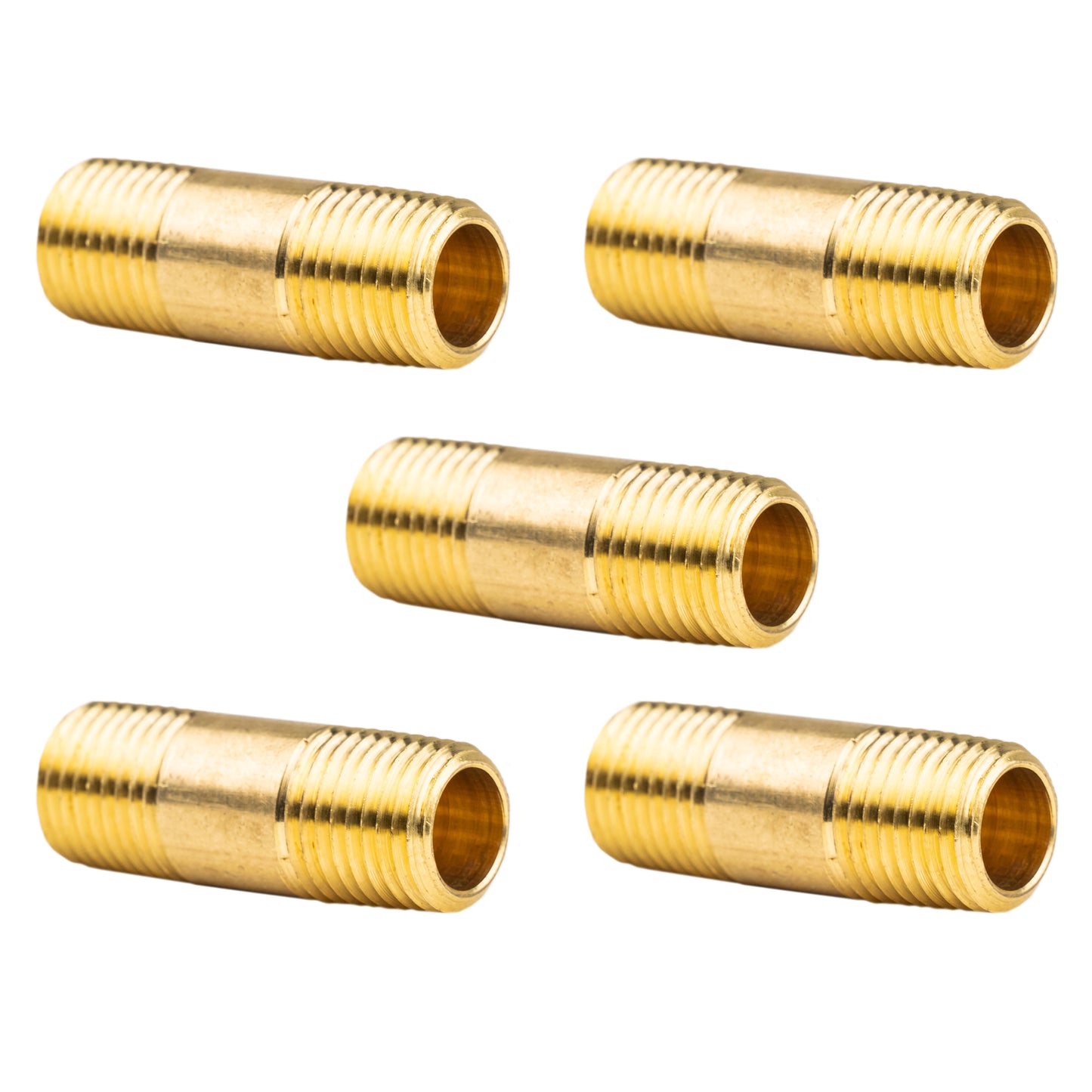 18in Long X 1/4ips Male Threaded Heavy Wall Brass Pipe Threaded 1/4in Long  on