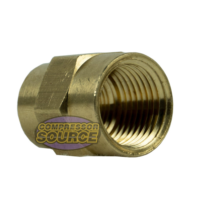 1/2" x 3/8" Yellow Brass Female to Female Coupling Reducer Pipe Fitting 119F