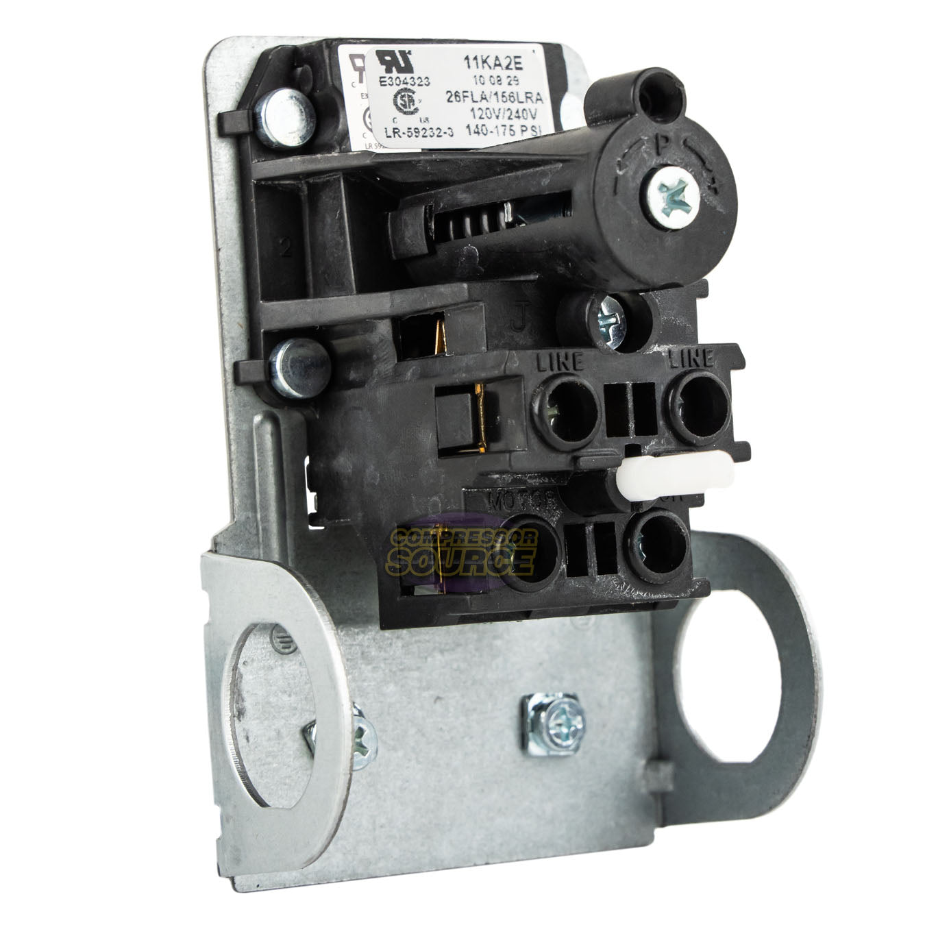 Condor 11KA2E Pressure Switch Control Valve 140-175PSI 1 Port 1/4" FNPT MDR11/11