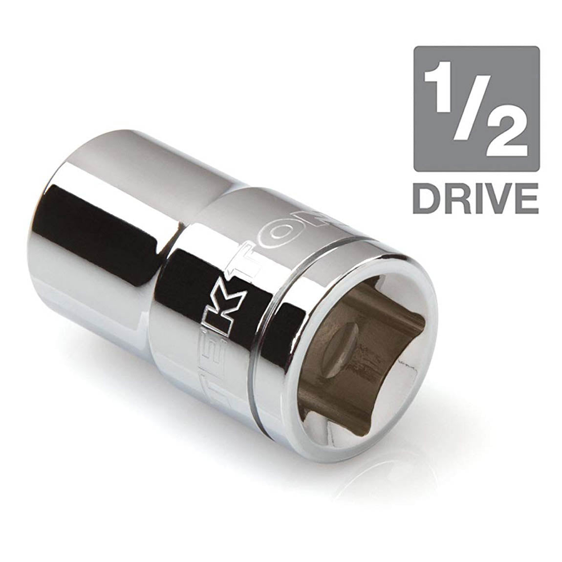 12 Point 1/2" Drive x 15mm Shallow Socket Premium Vanadium Steel TEKTON 14228