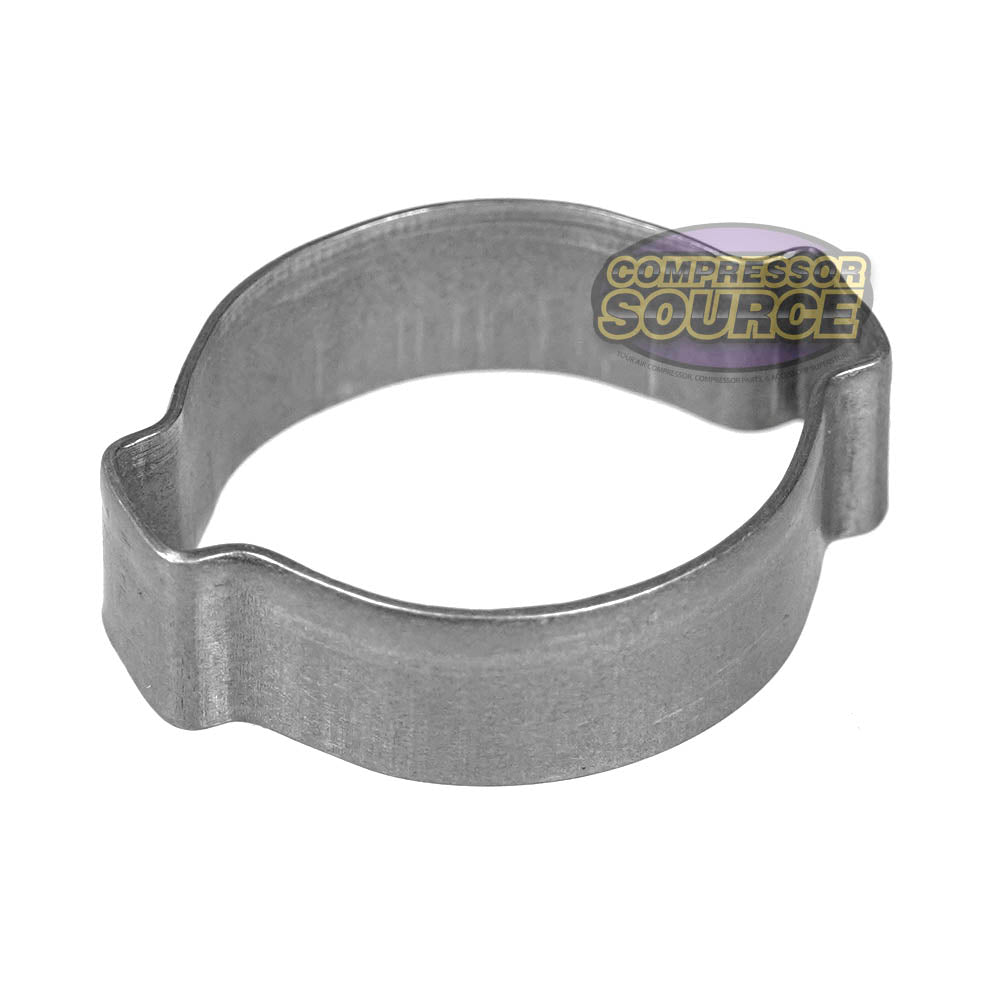 7/8" Two Ear Hose Clamp for OEM Compressor Applications Carbon Steel 1510012