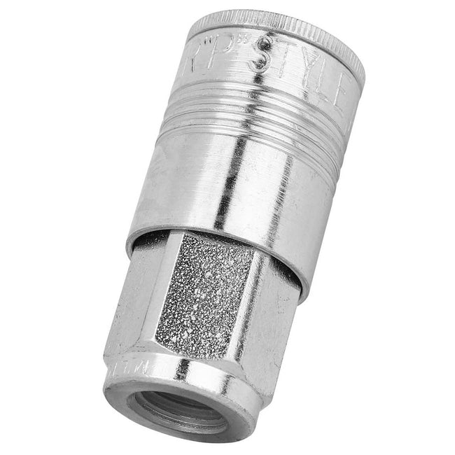 Milton Industries 1/4" FNPT Female P-Style Coupler Buna-N Seal 300 PSI Max 1803