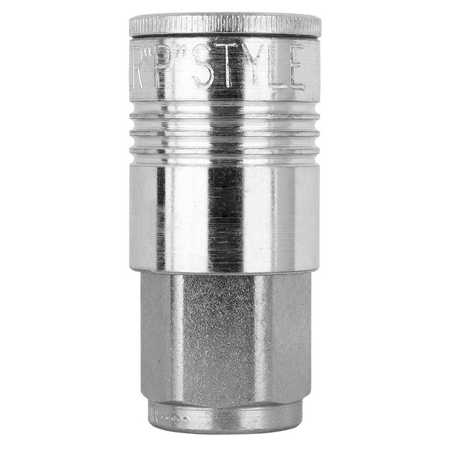 Milton Industries 3/8" FNPT Female P-Style Coupler Buna-N Seal 300 PSI Max 1805