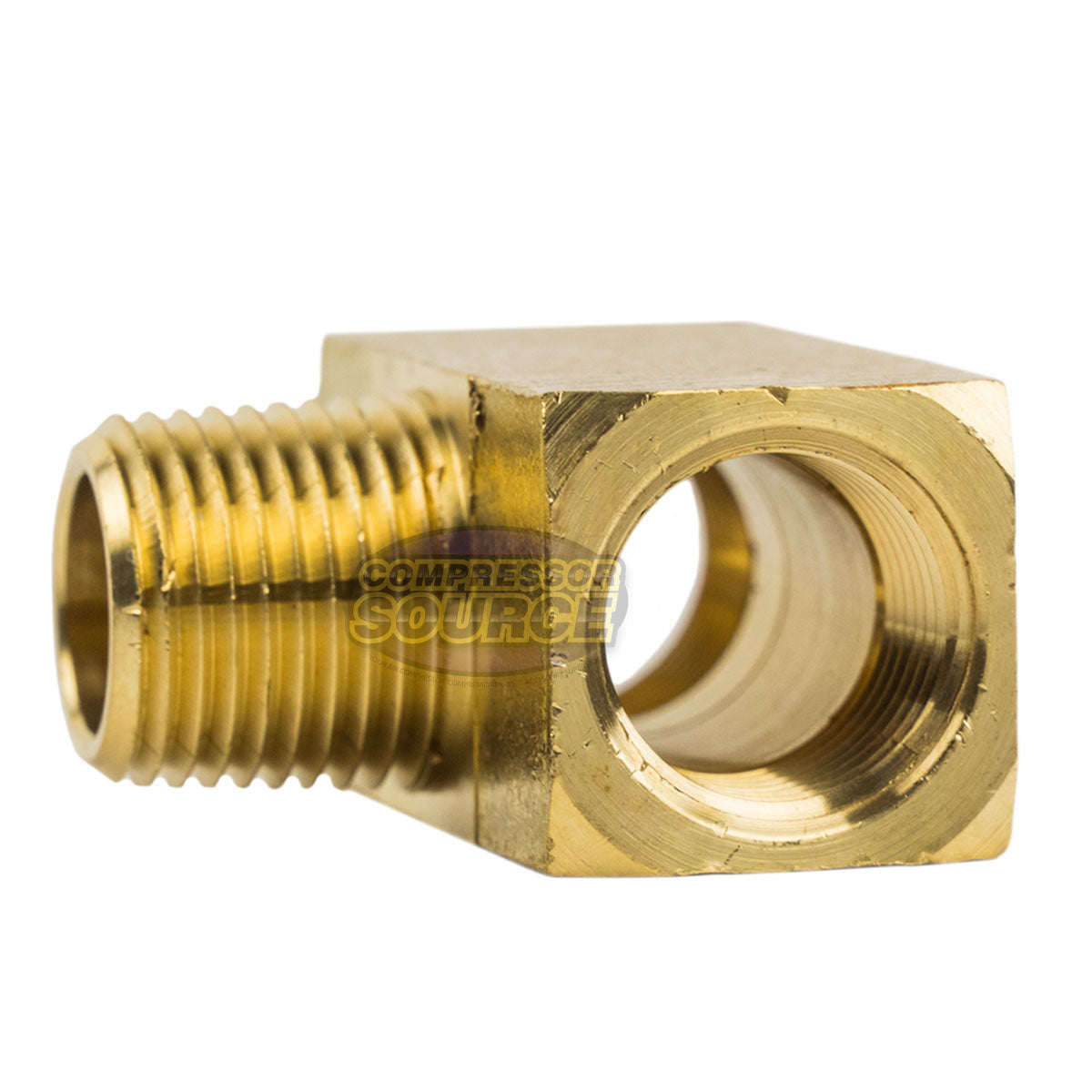 Male Branch Tee 1/2" Male NPT x 1/2" Female NPT Brass Union Tee Pipe Connector
