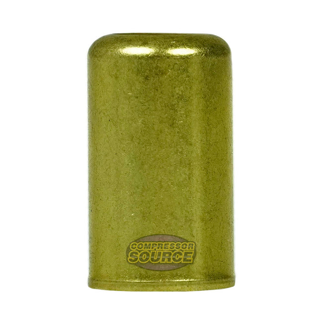 Brass Ferrule 9/16" Outer Diameter 3/8" Inner Diameter Smooth Crimp Design 32556