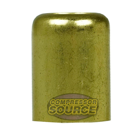 Brass Ferrule 3/4" Outer Diameter 1/2" Inner Diameter Smooth Crimp Design 32568