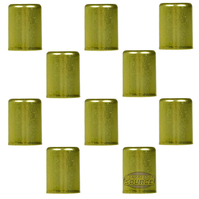 Brass Ferrule 13/16" Outer Diameter 5/8" Inner Diameter Smooth 10-Pack 32573