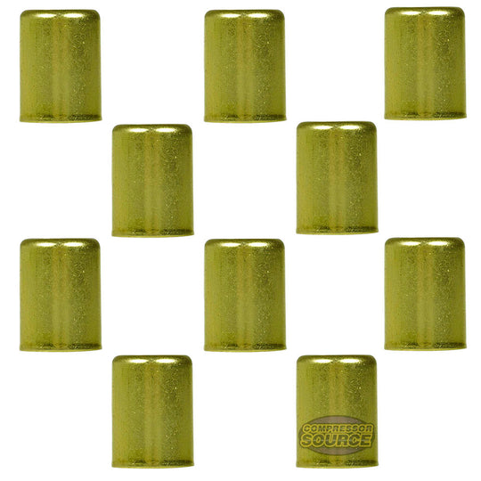 Brass Ferrule 13/16" Outer Diameter 5/8" Inner Diameter Smooth 10-Pack 32573