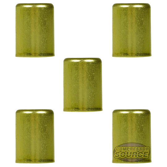 Brass Ferrule 13/16" Outer Diameter 5/8" Inner Diameter Smooth 5-Pack 32573