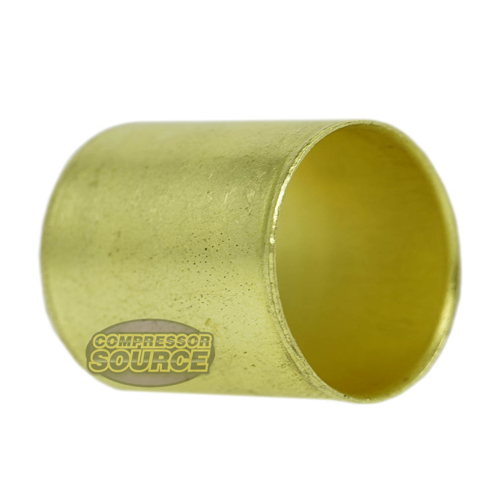 Brass Ferrule 7/8" Outer Diameter 5/8" Inner Diameter Smooth Crimp 10-Pack 32575